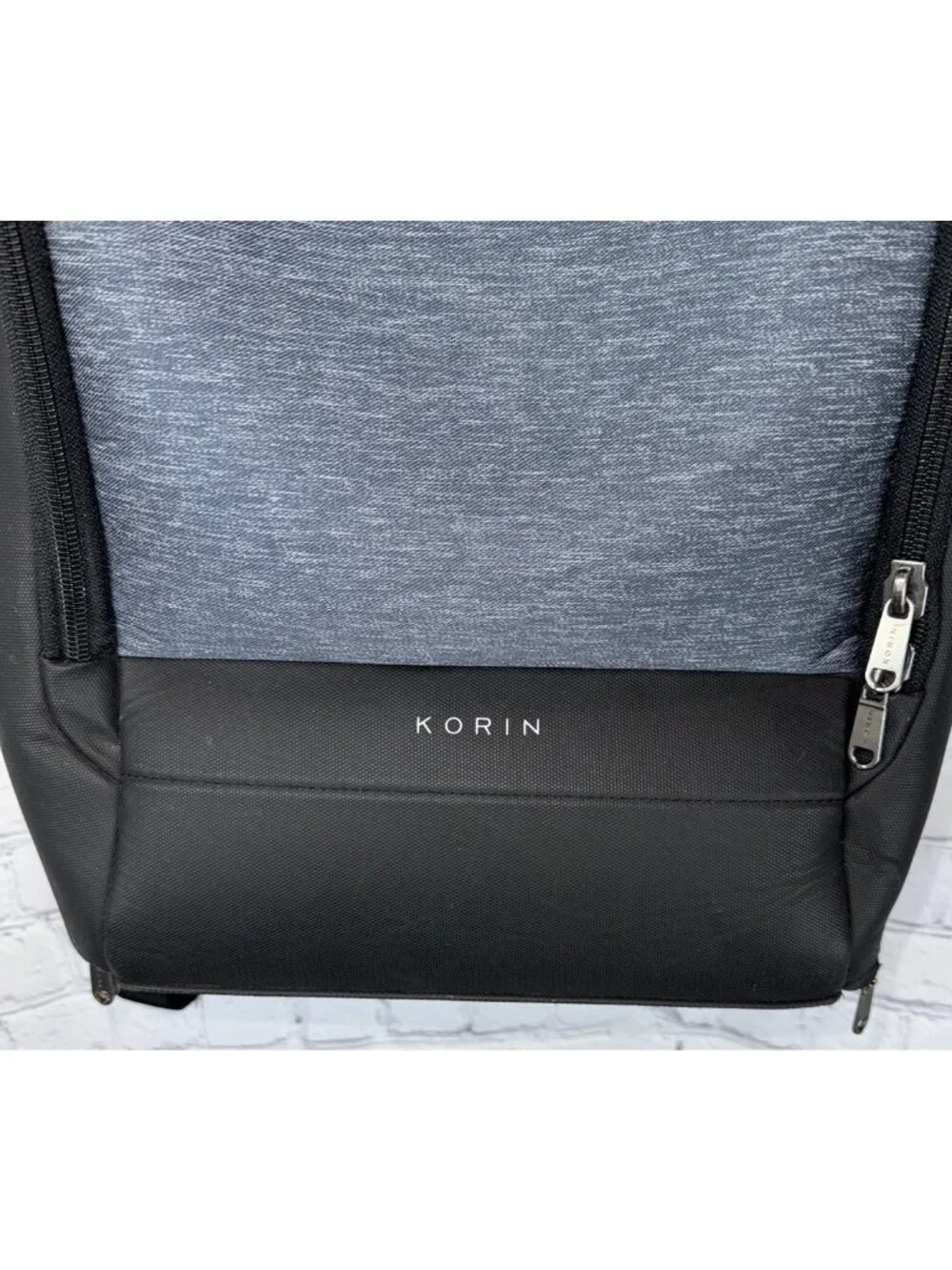 KORIN Design FlexPack Pro Gray Anti Theft Backpack